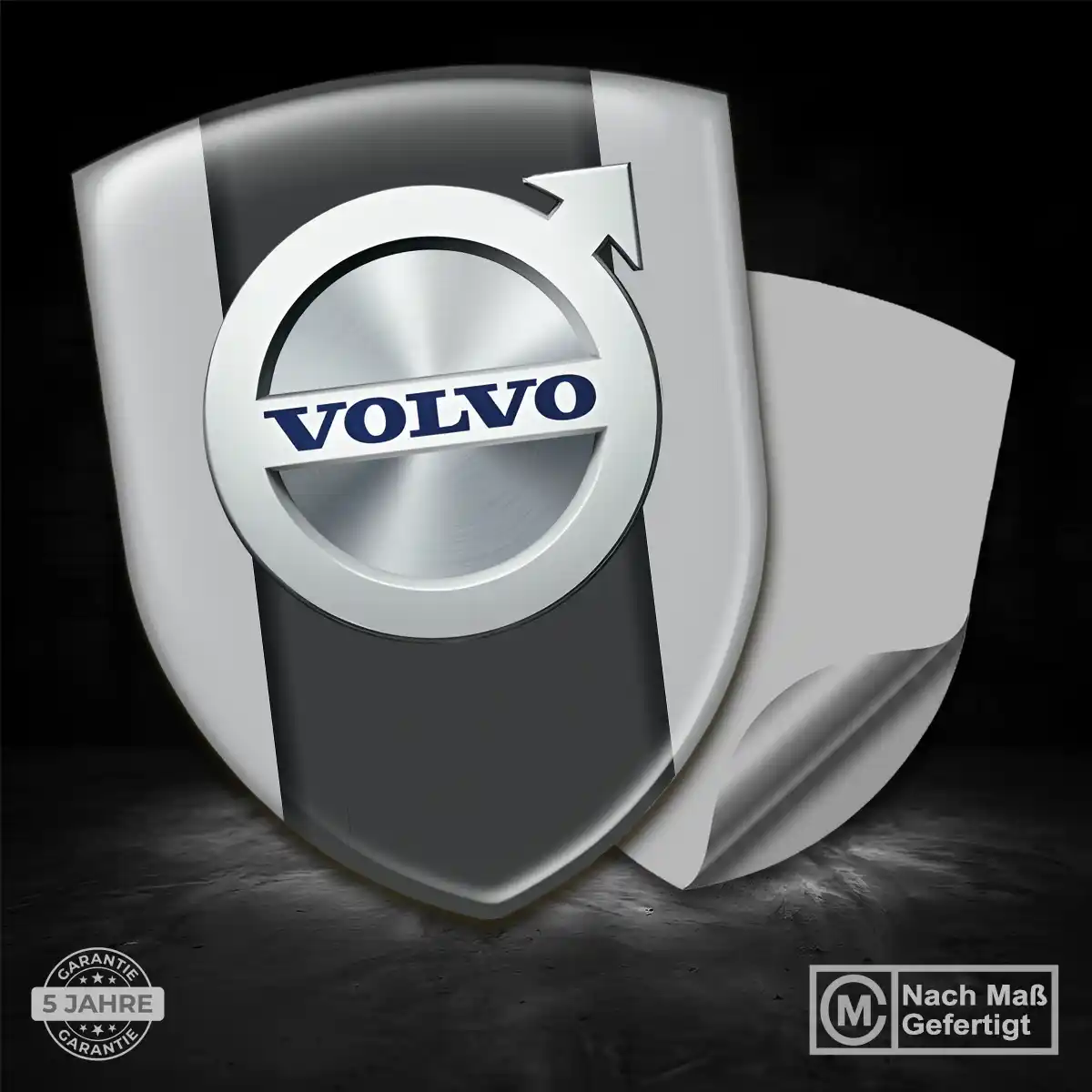 Volvo Aufkleber Silikon Embleme Auto Edles Design