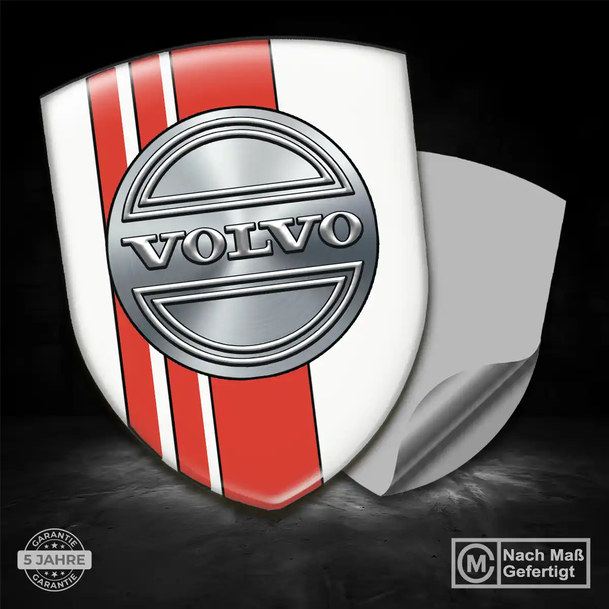 Volvo Aufkleber Silikon Embleme Auto Elegantes Design