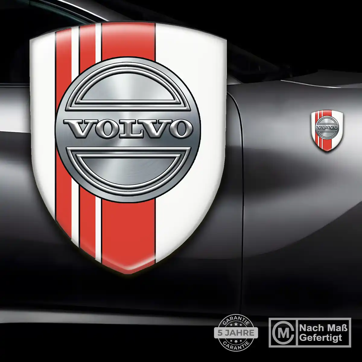 Volvo Aufkleber Silikon Embleme Auto Elegantes Design