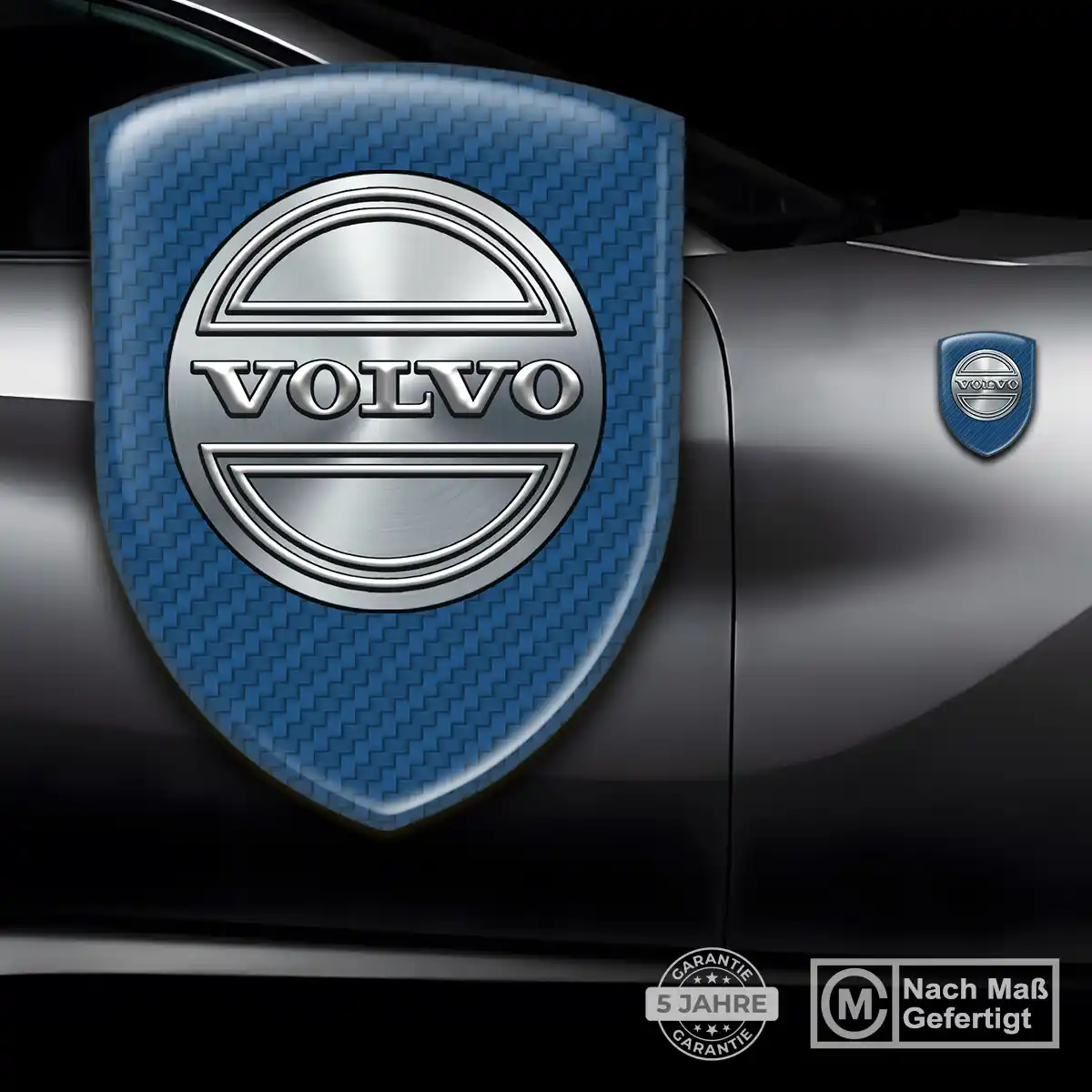 Volvo Aufkleber Silikon Embleme Auto Premium-Edition