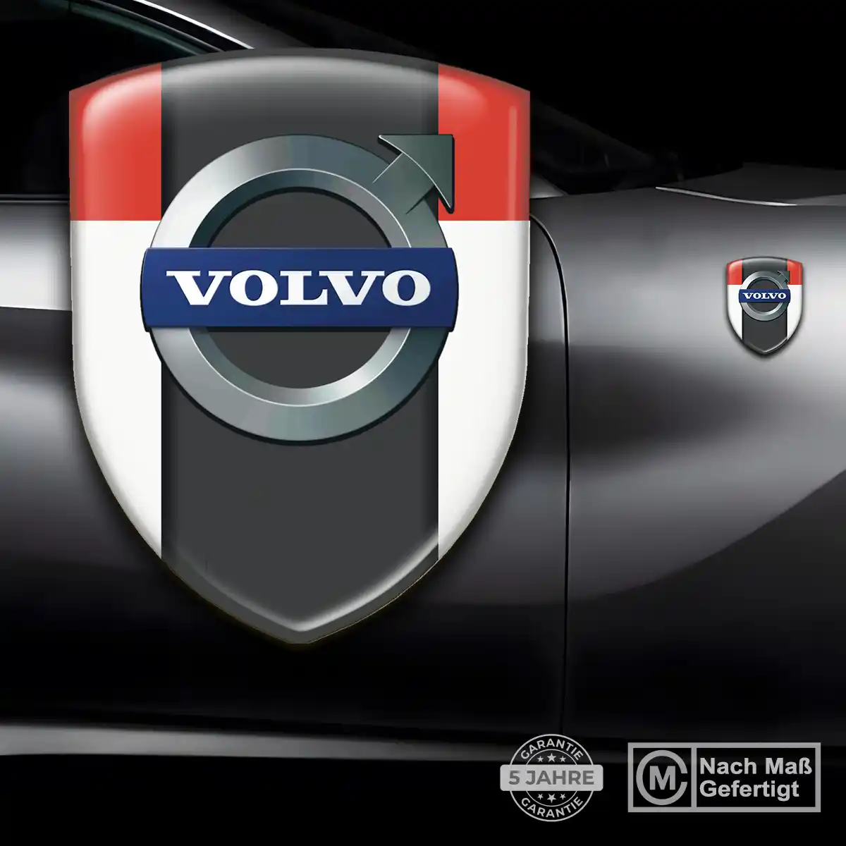 Volvo Aufkleber Silikon Embleme Auto Premiumqualität