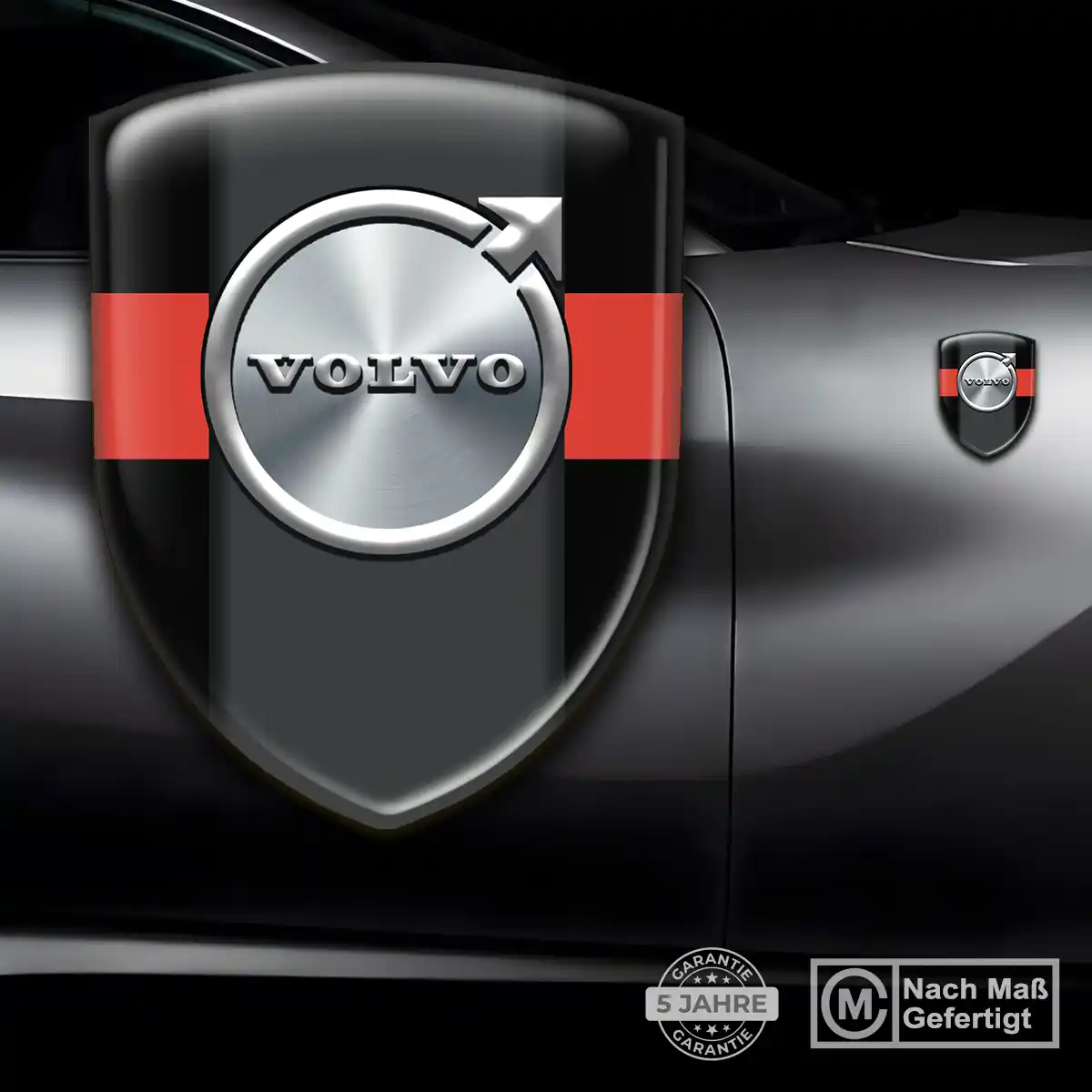 Volvo Aufkleber Silikon Embleme Erstklassige Qualität