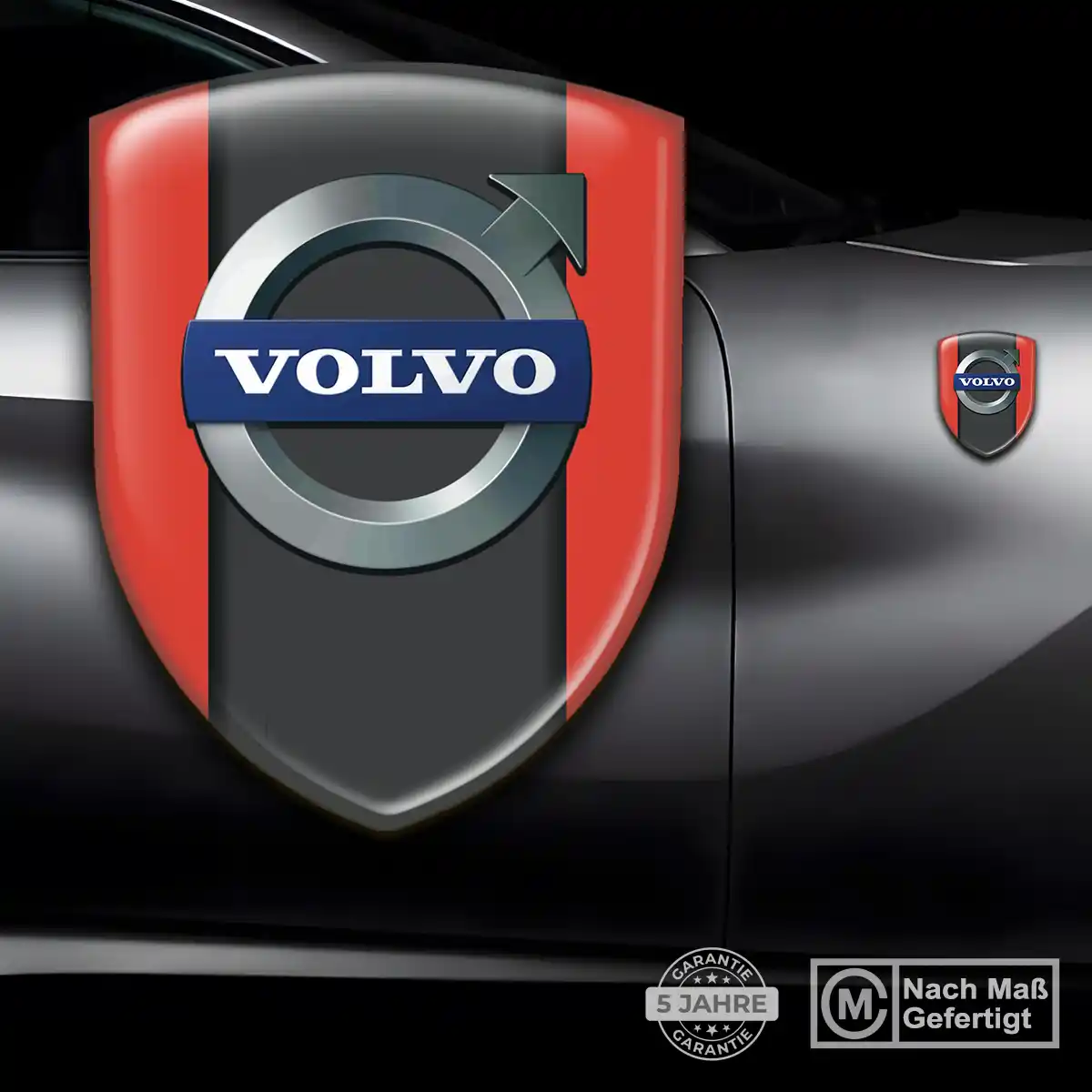 Volvo Aufkleber Silikon Embleme Exterieurdesign