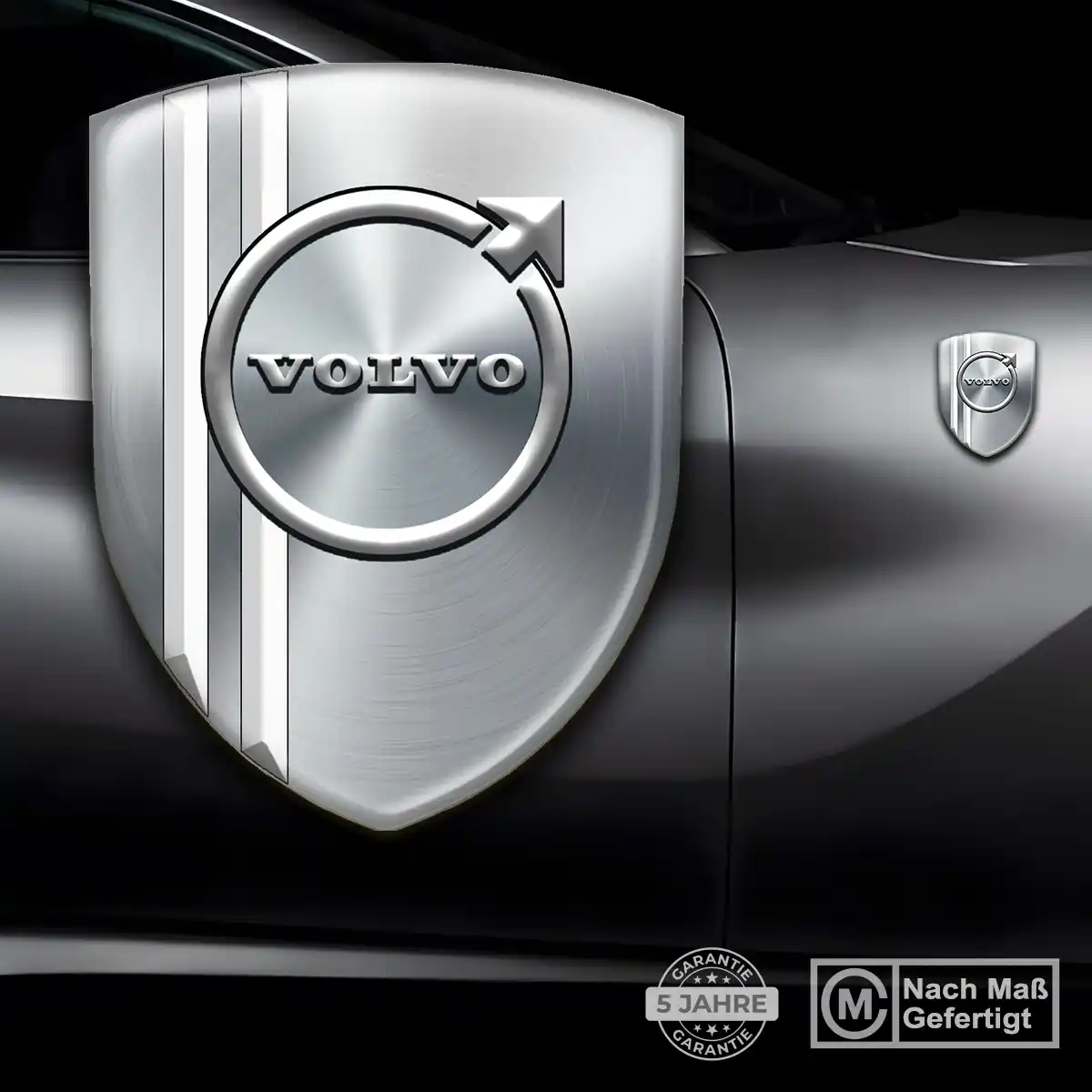 Volvo Aufkleber Silikon Embleme Interieurdesign