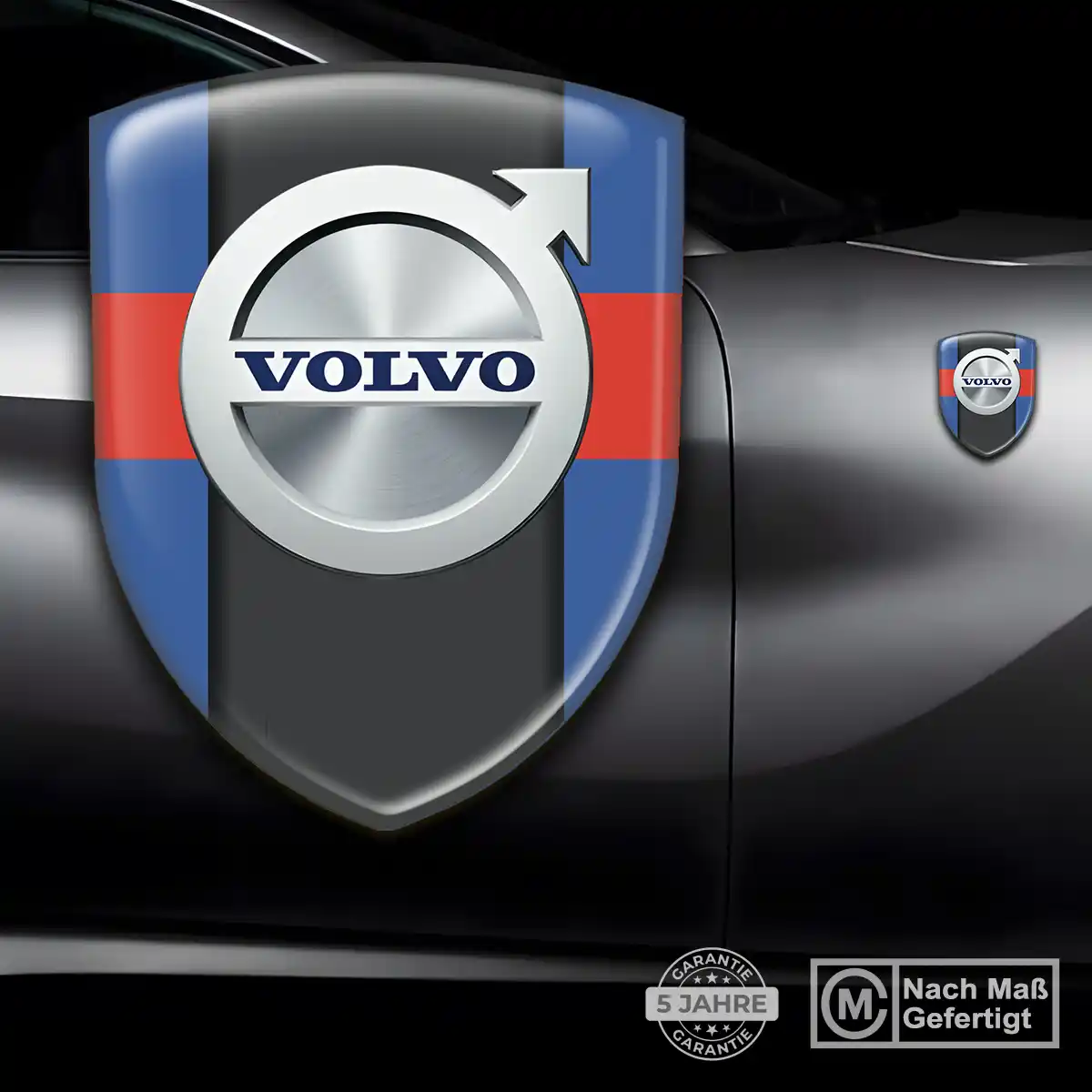Volvo Aufkleber Silikon Embleme Limitierte Auflage