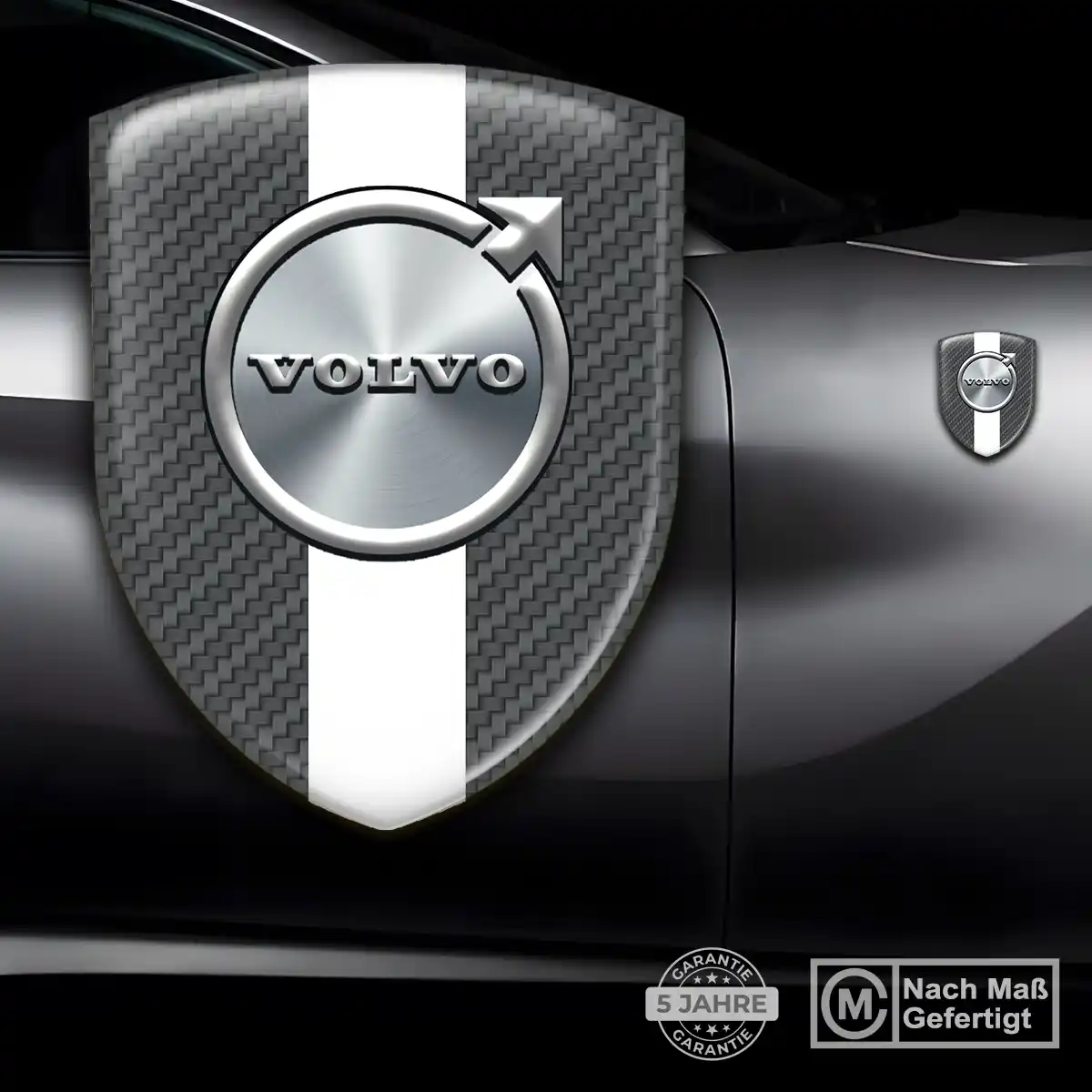 Volvo Aufkleber Silikon Embleme Luxus-Edition