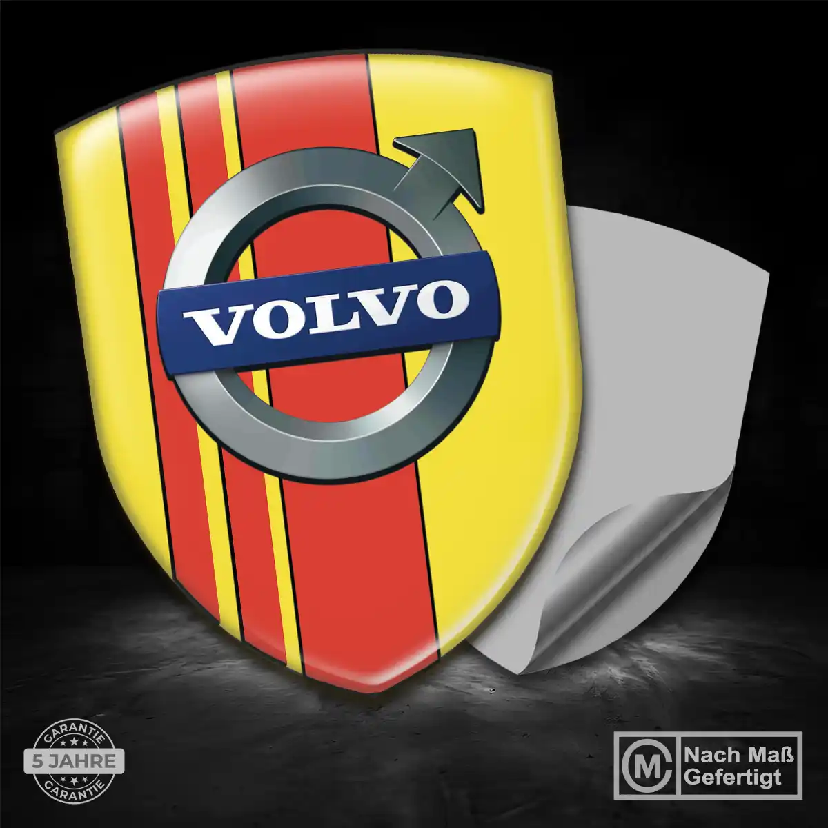 Volvo Aufkleber Silikon Embleme Markenedition