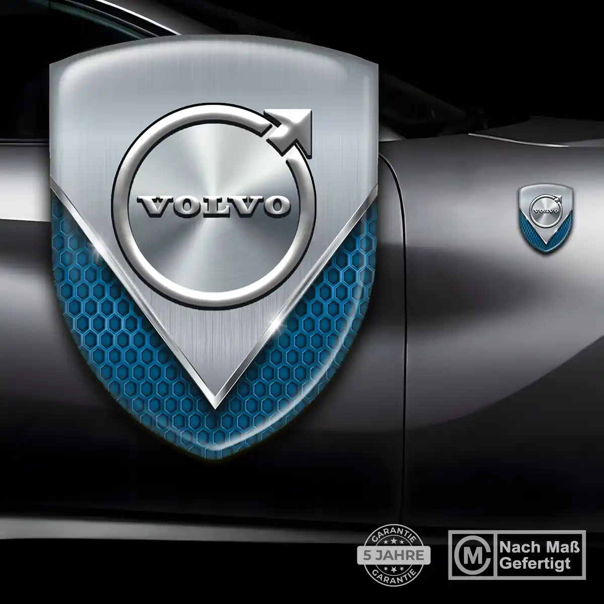 Volvo Aufkleber Wappen Anspruchsvolles Design