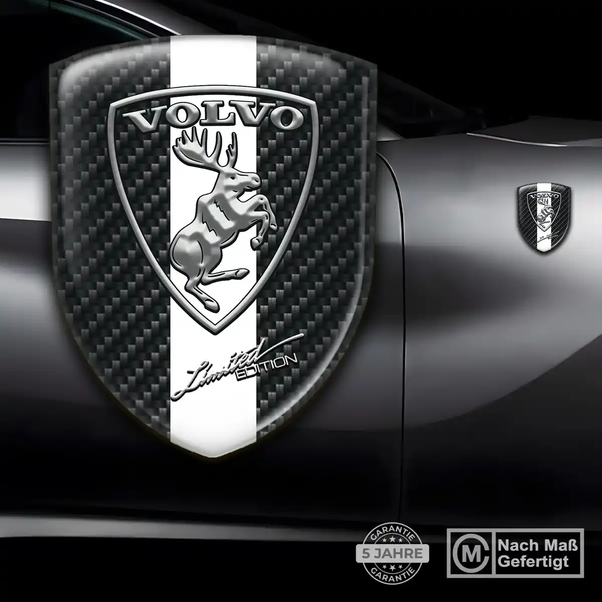 Volvo Aufkleber Wappen Ausdrucksstarkes Design