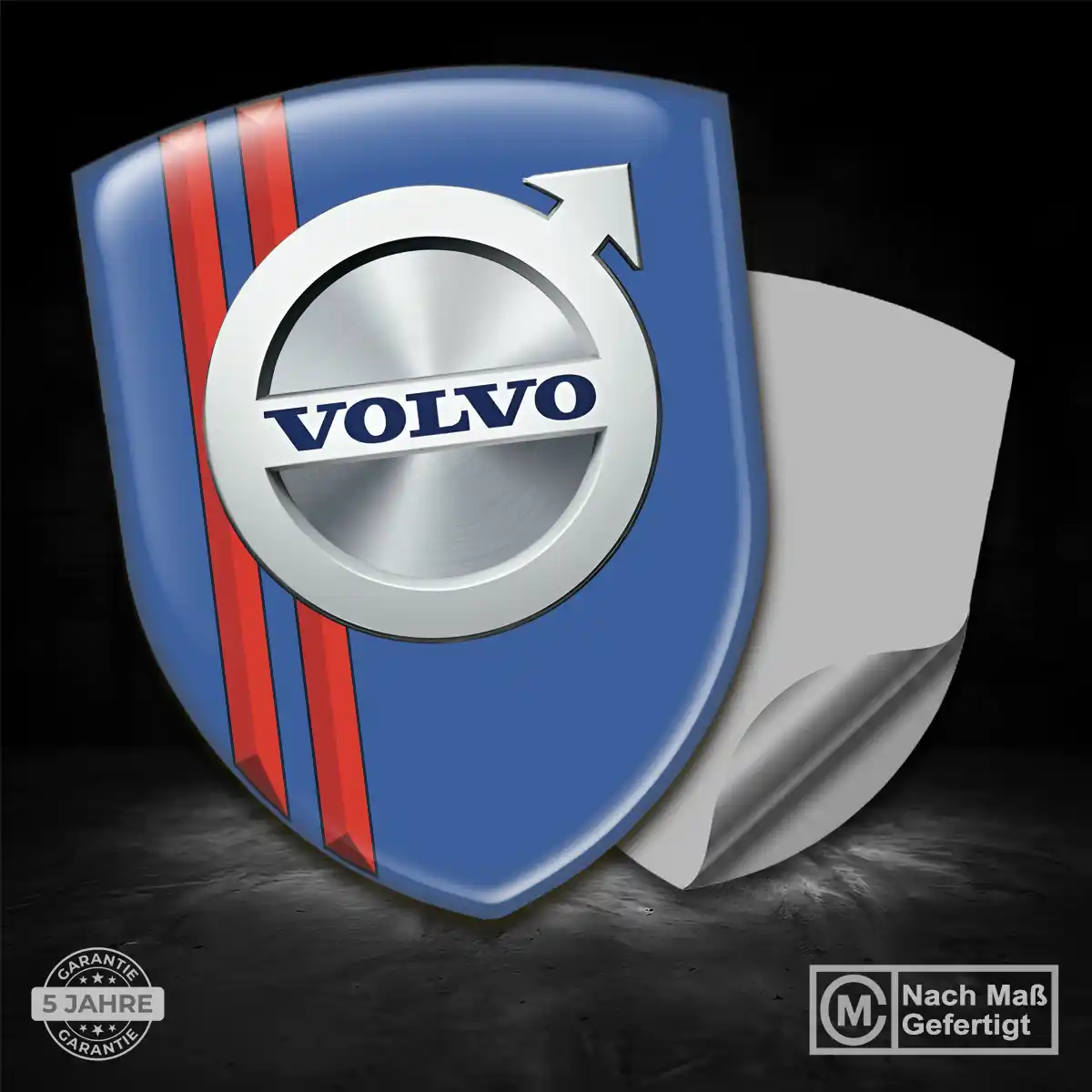 Volvo Aufkleber Wappen Auto Elegantes Design