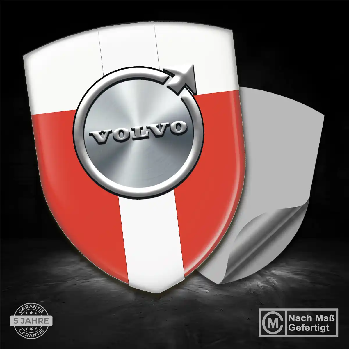 Volvo Aufkleber Wappen Auto Premium-Edition