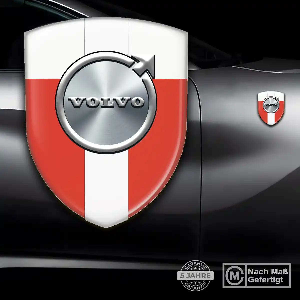 Volvo Aufkleber Wappen Auto Premium-Edition