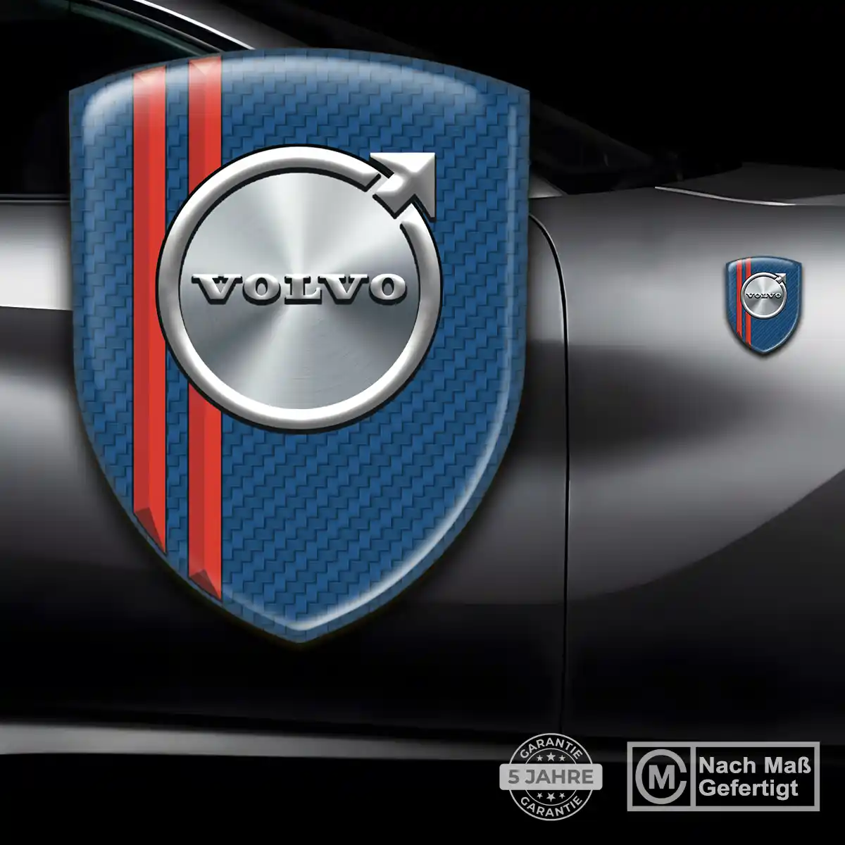 Volvo Aufkleber Wappen Edles Design