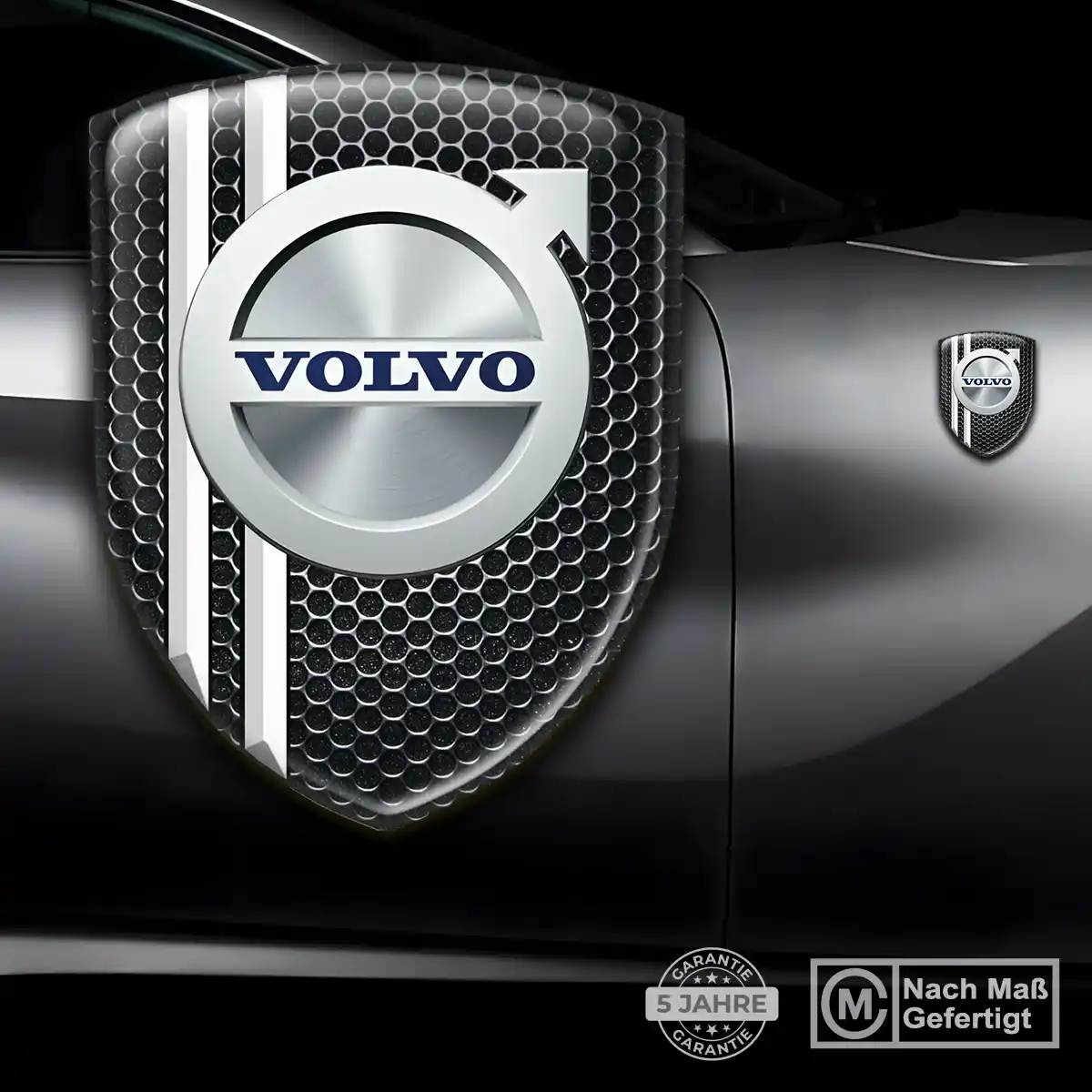 Volvo Aufkleber Wappen Elegantes Design