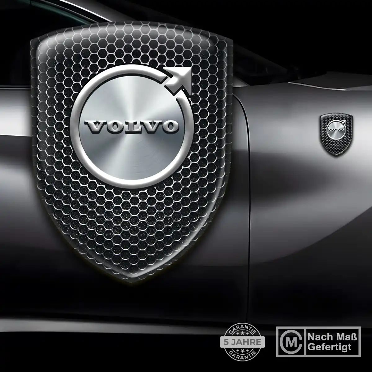 Volvo Aufkleber Wappen Emblem Ausdrucksstarkes Design