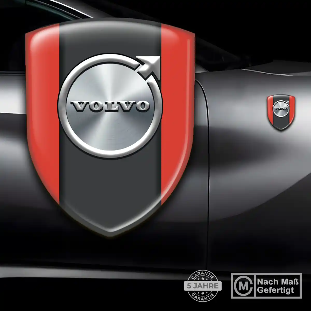 Volvo Aufkleber Wappen Emblem Auto Stilvolles Design