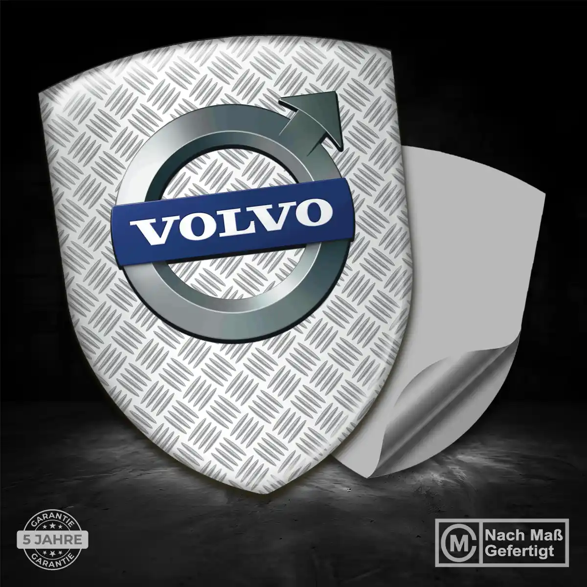 Volvo Aufkleber Wappen Emblem Edles Design