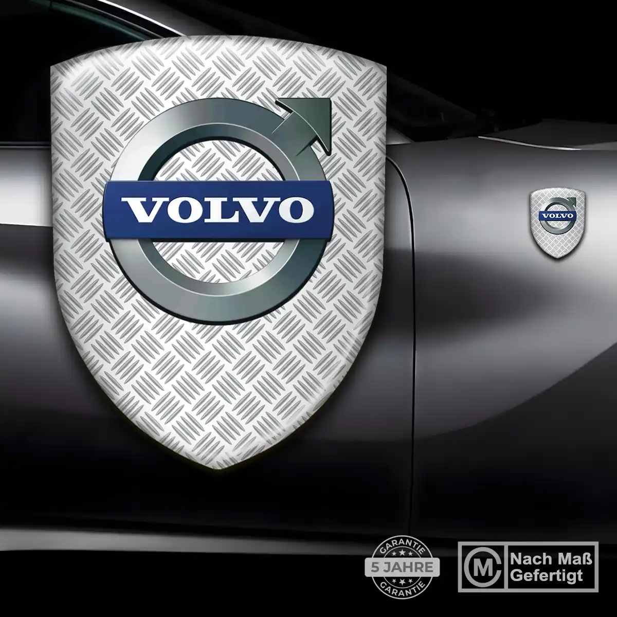 Volvo Aufkleber Wappen Emblem Edles Design