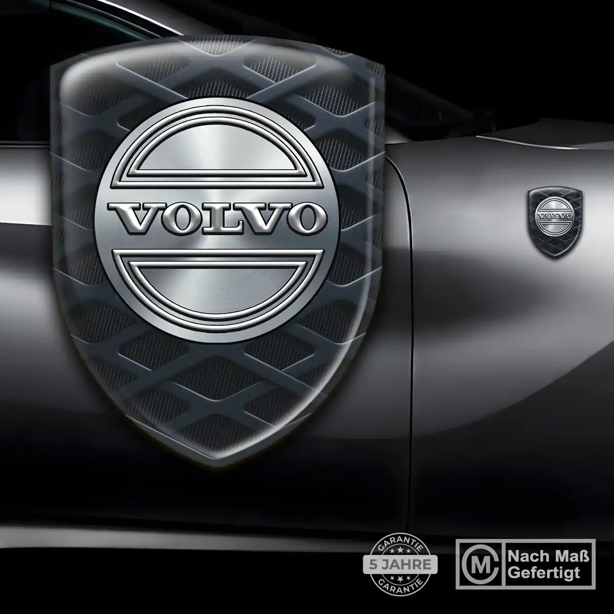 Volvo Aufkleber Wappen Emblem Hochwertiges Harz