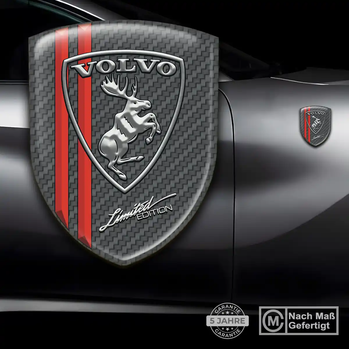 Volvo Aufkleber Wappen Emblem Interieurdesign