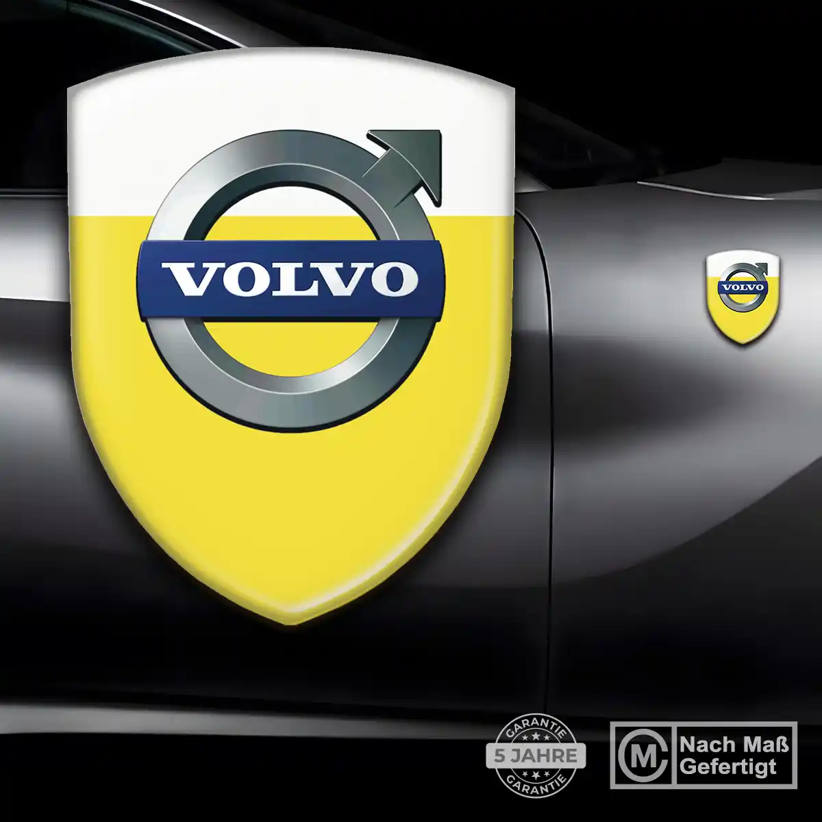 Volvo Aufkleber Wappen Emblem Modernes Design