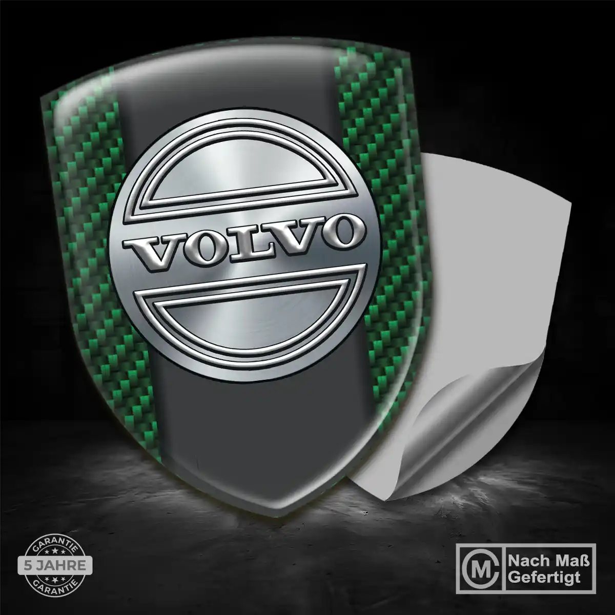 Volvo Aufkleber Wappen Emblem Premium-Edition