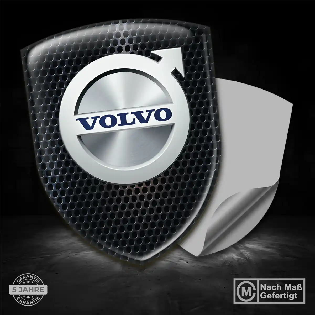 Volvo Aufkleber Wappen Emblem Stilvolles Design