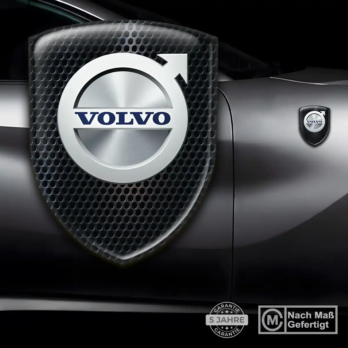 Volvo Aufkleber Wappen Emblem Stilvolles Design