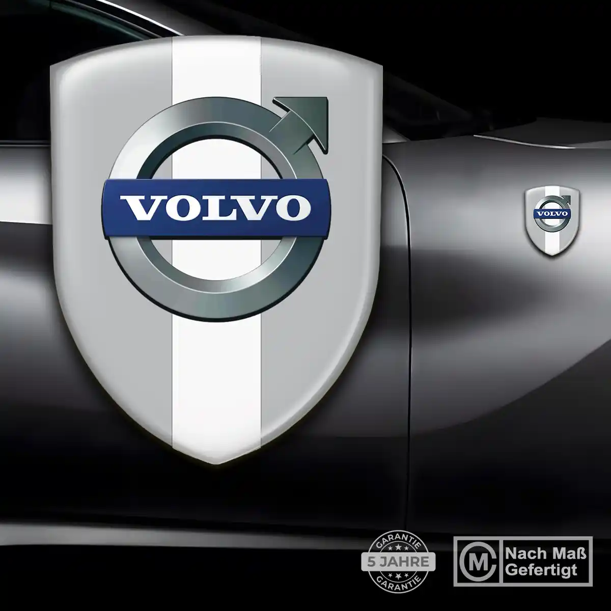 Volvo Aufkleber Wappen Emblem Tuningfahrzeug