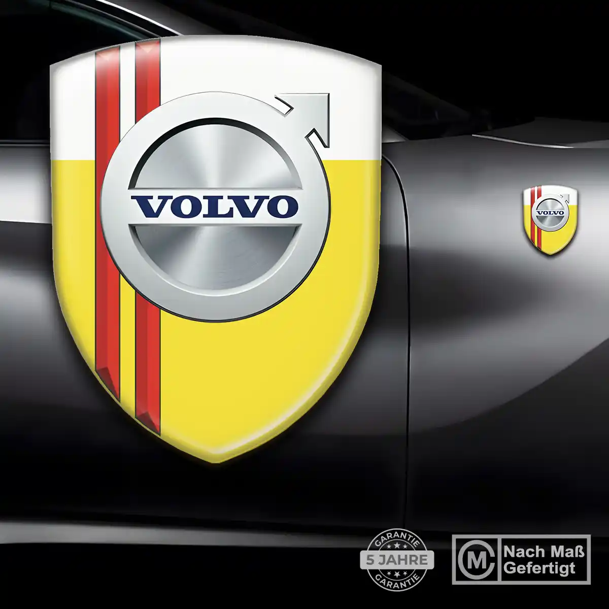 Volvo Aufkleber Wappen Hochwertiges Harz