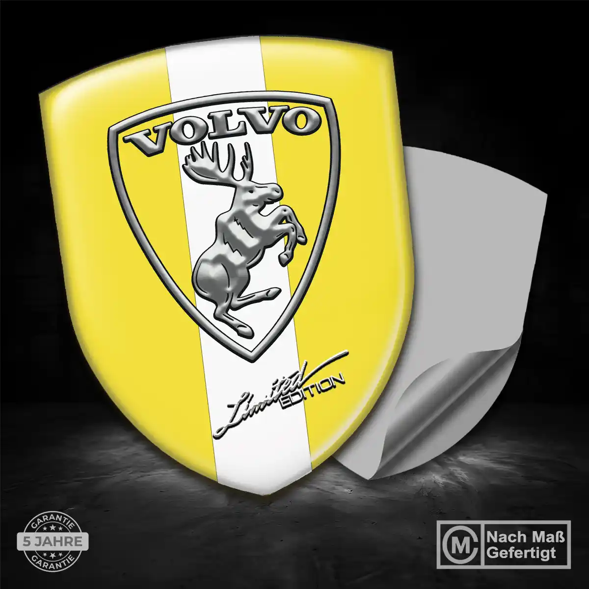 Volvo Aufkleber Wappen Limitierte Auflage