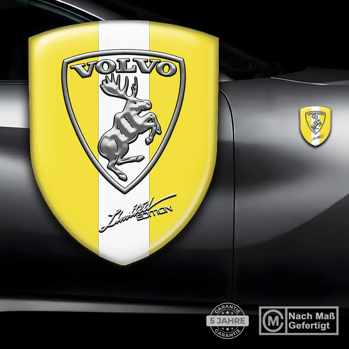 Volvo Aufkleber Wappen Limitierte Auflage
