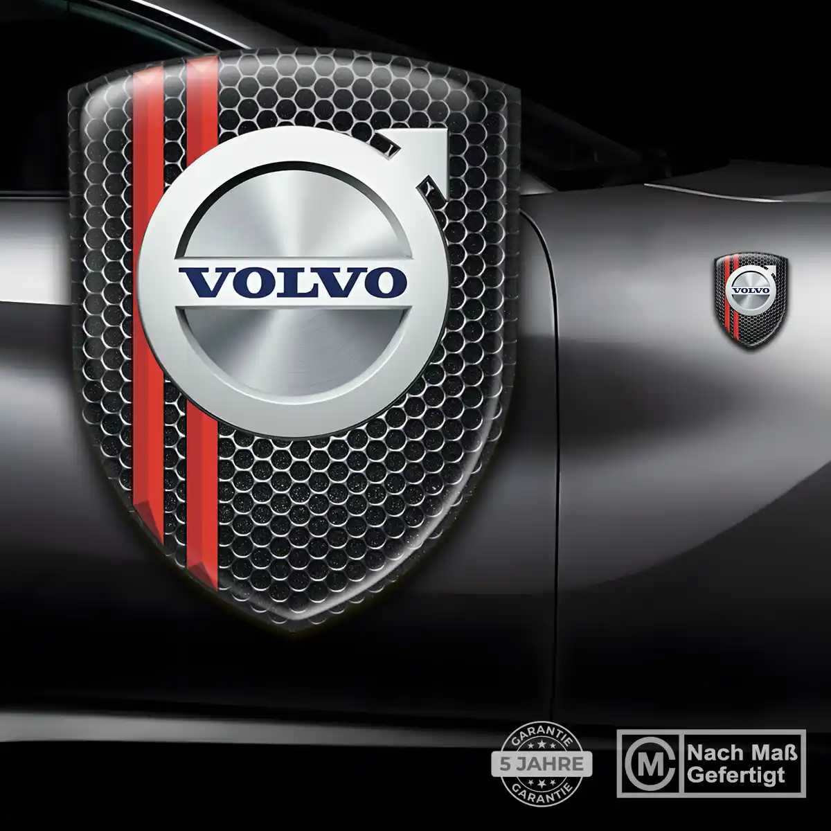 Volvo Aufkleber Wappen Markenedition