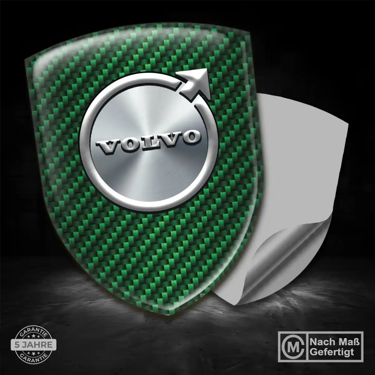 Volvo Aufkleber Wappen Modernes Design