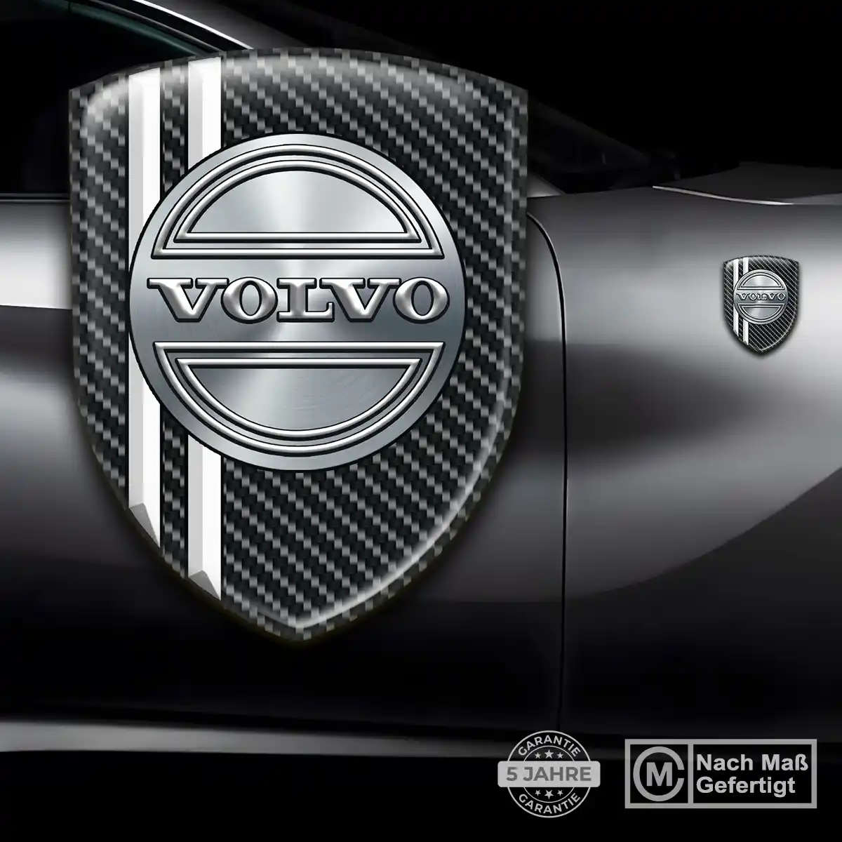 Volvo Emblem Aufkleber Auto Hochwertiges Harz