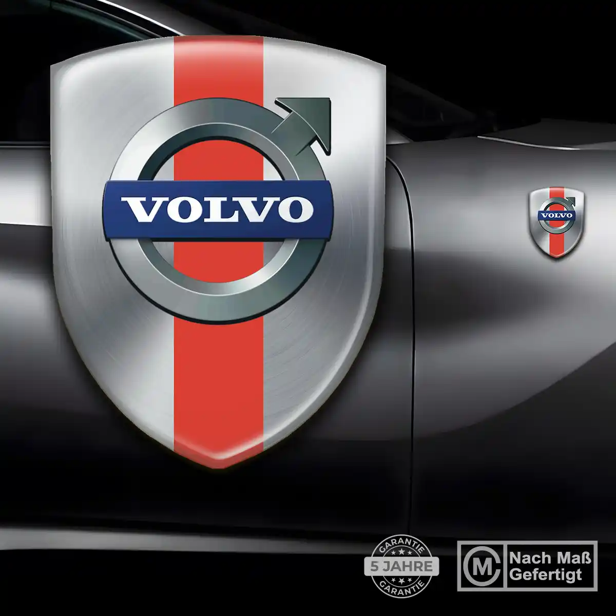 Volvo Emblem Aufkleber Erstklassige Qualität