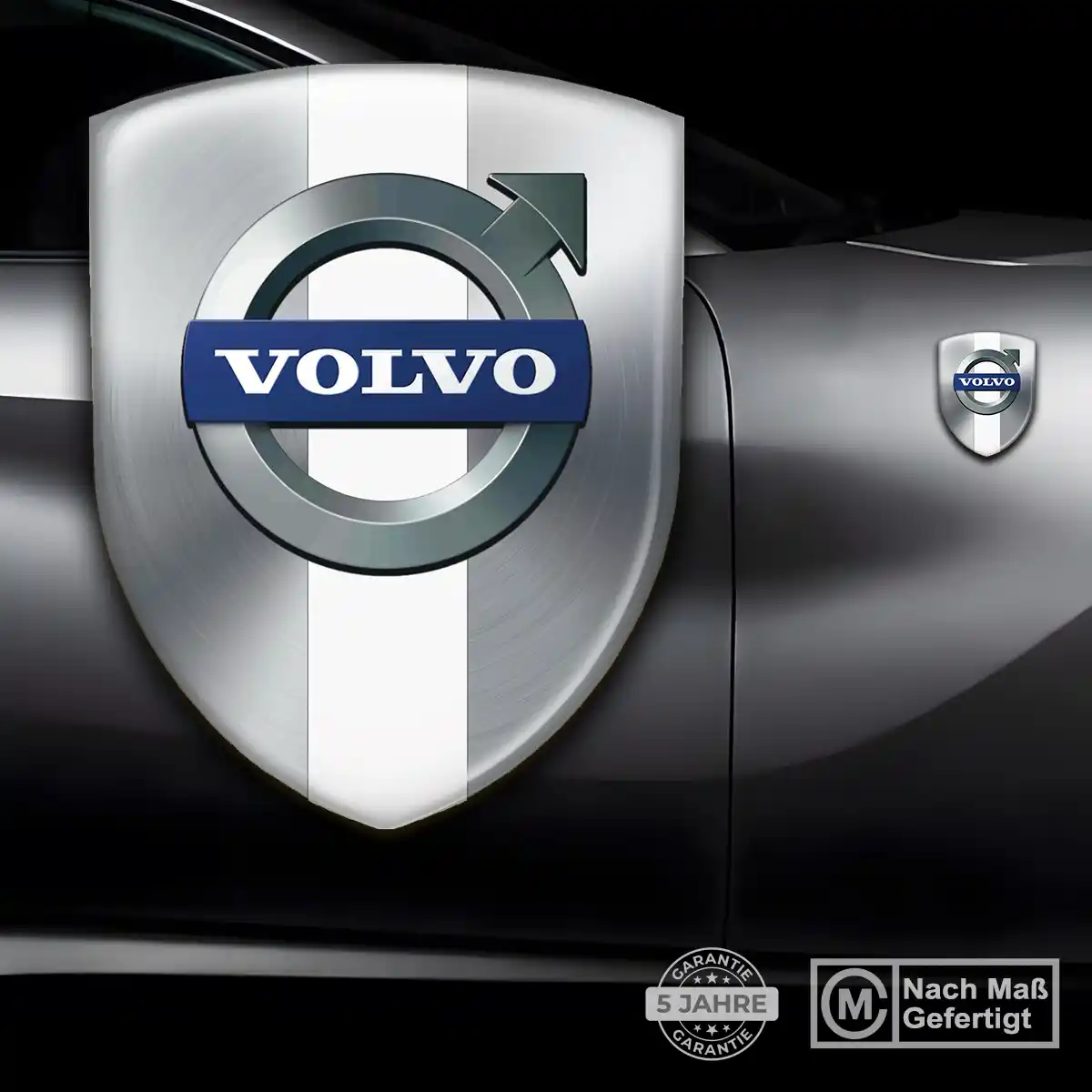 Volvo Emblem Aufkleber Hochwertiges Harz