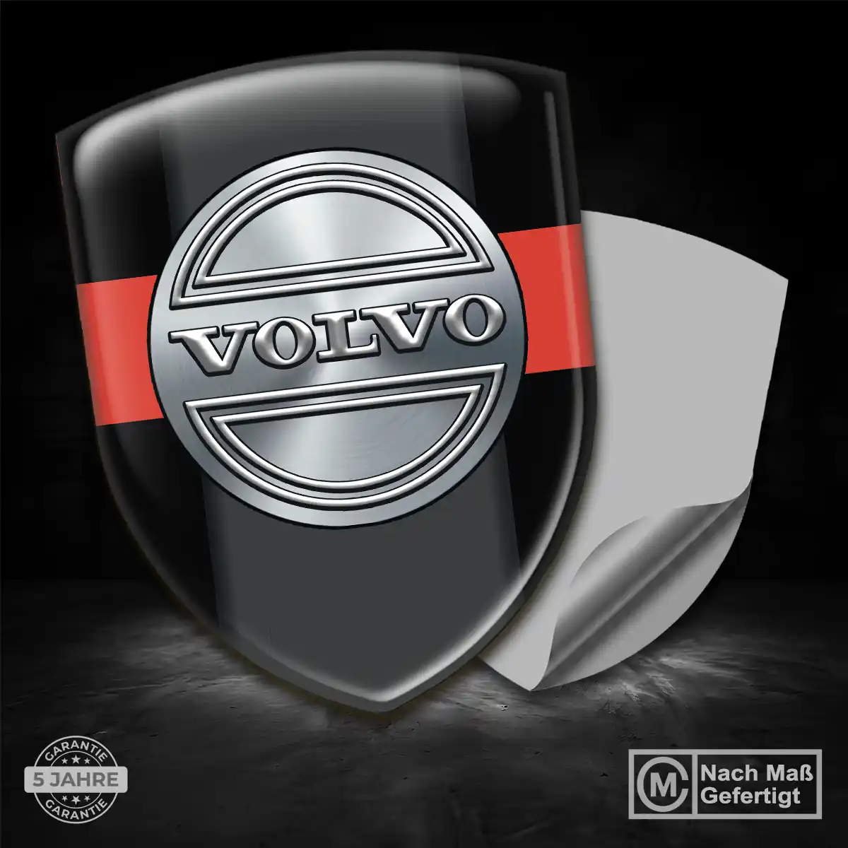 Volvo Emblem Aufkleber Markenedition