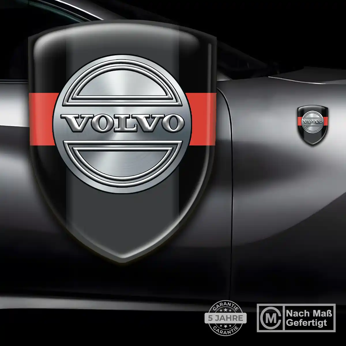 Volvo Emblem Aufkleber Markenedition