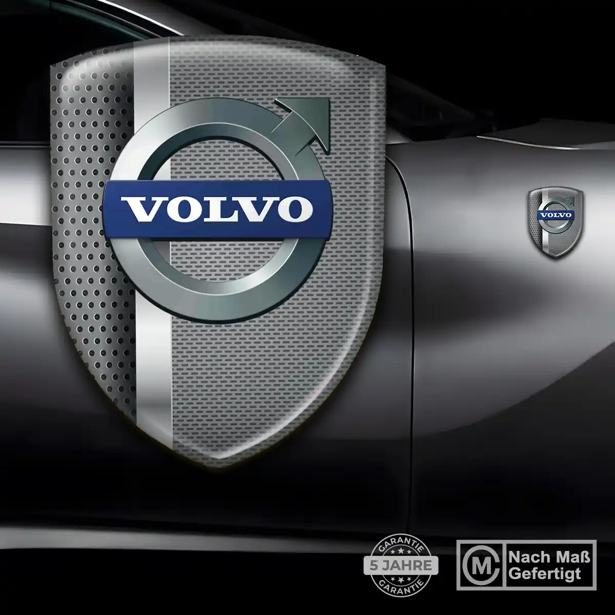 Volvo Emblem Aufkleber Modernes Design