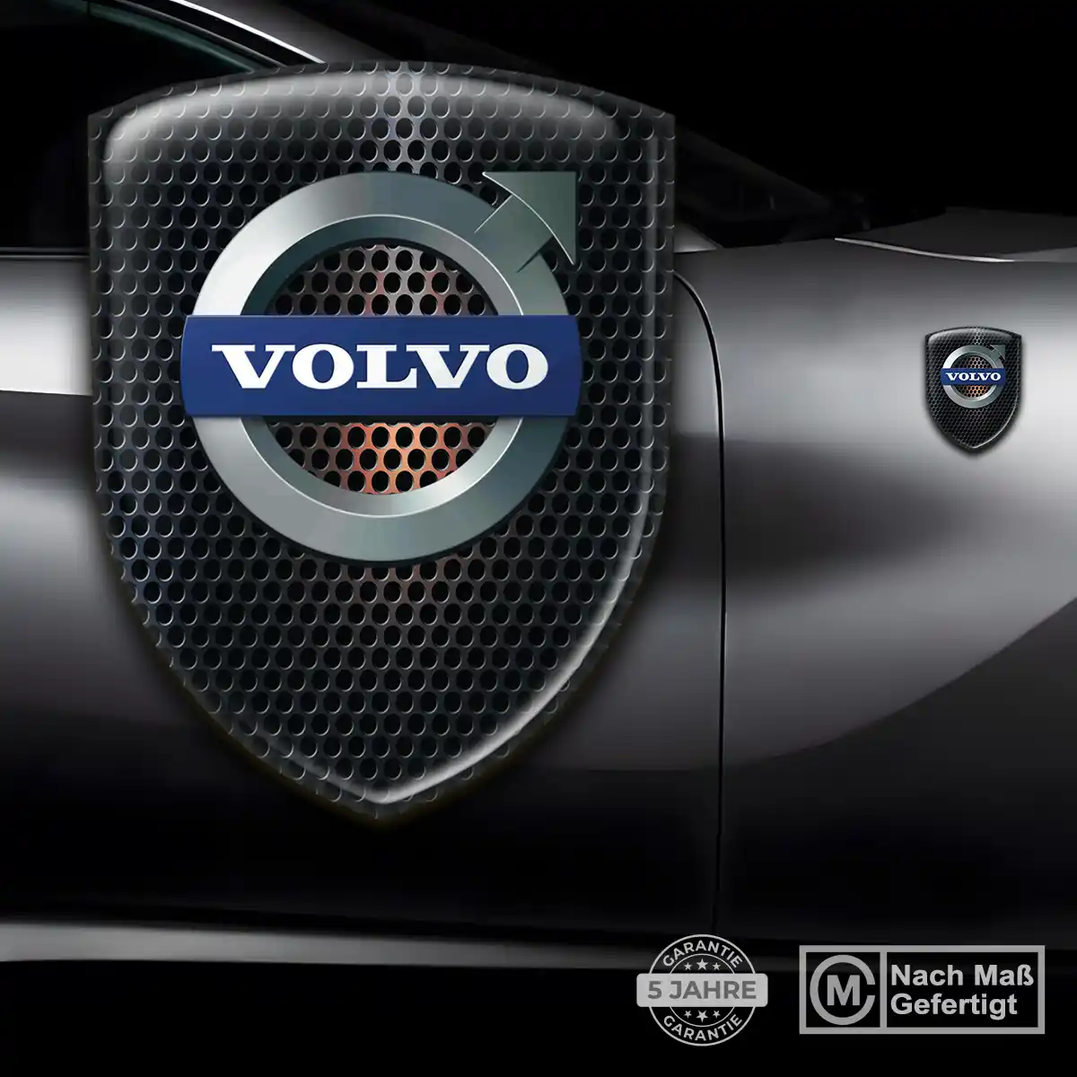 Volvo Emblem Aufkleber Tuningfahrzeug