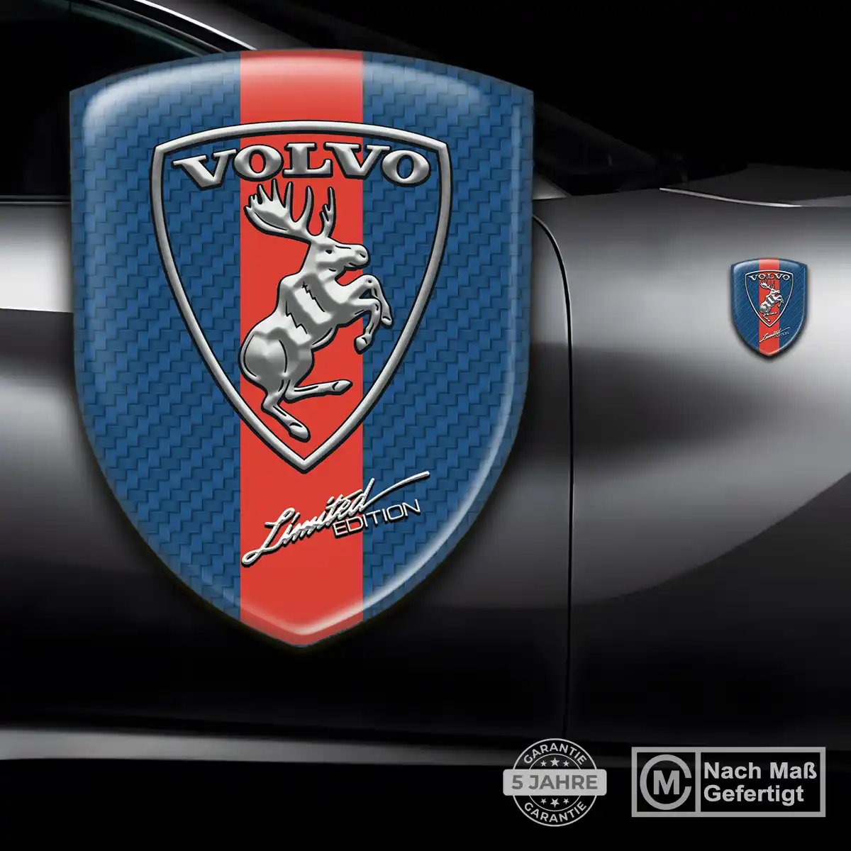 Volvo Emblem Aufkleber Wappen Ausdrucksstarkes Design