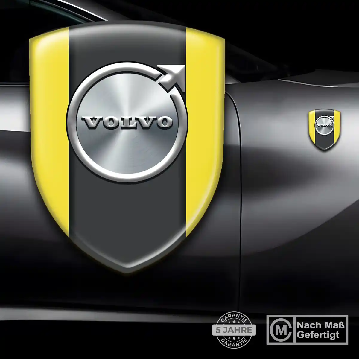 Volvo Emblem Aufkleber Wappen Auto Exterieurdesign