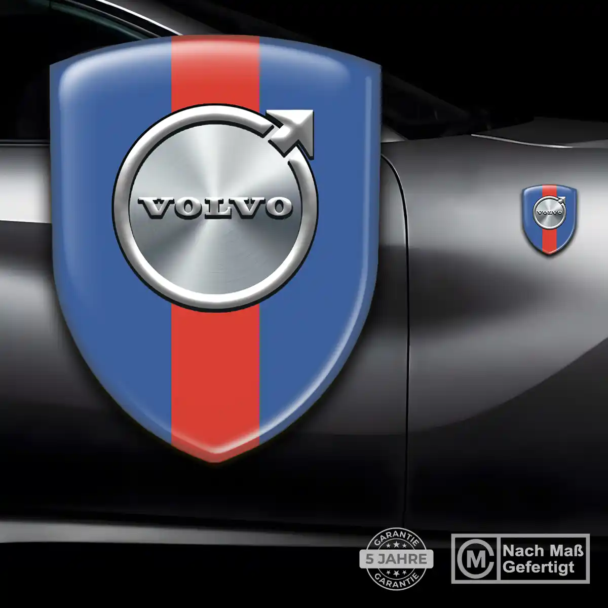 Volvo Emblem Aufkleber Wappen Auto Premium-Edition