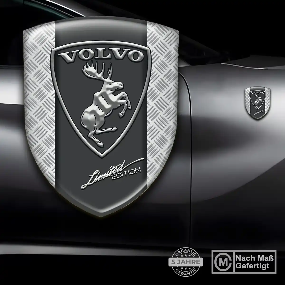 Volvo Emblem Aufkleber Wappen Edles Design