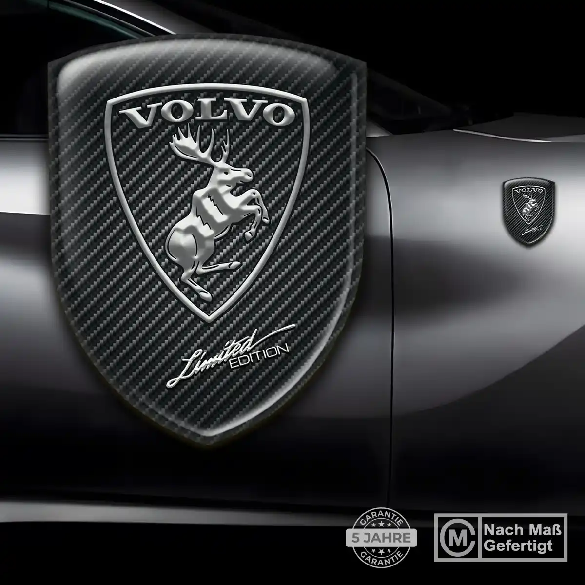 Volvo Emblem Aufkleber Wappen Elegantes Design