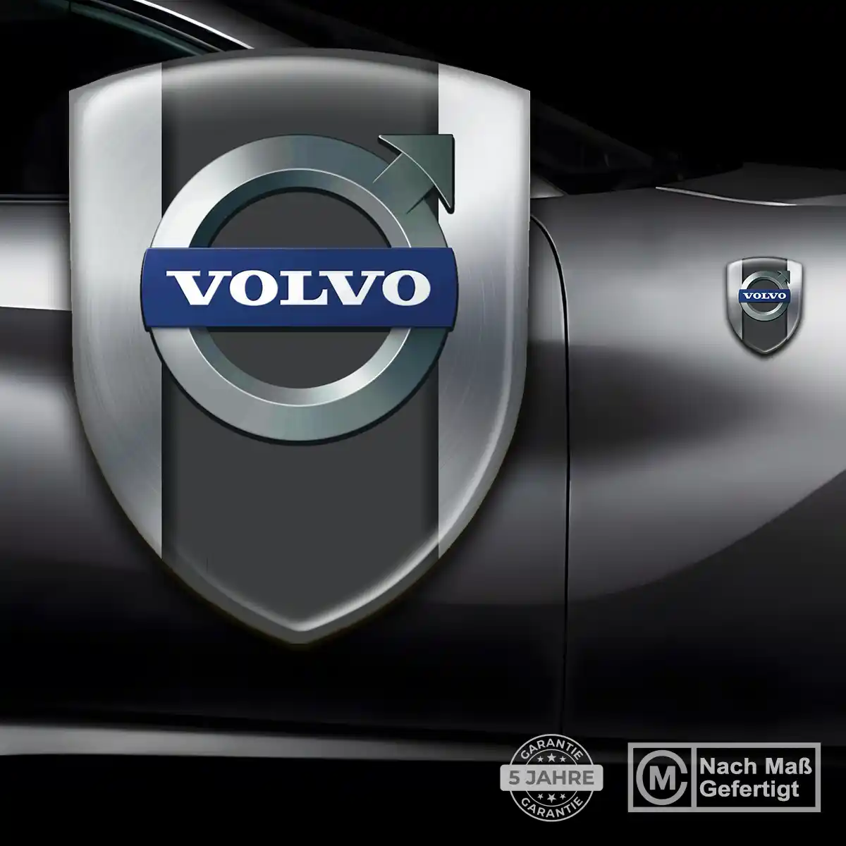 Volvo Emblem Aufkleber Wappen Interieurdesign
