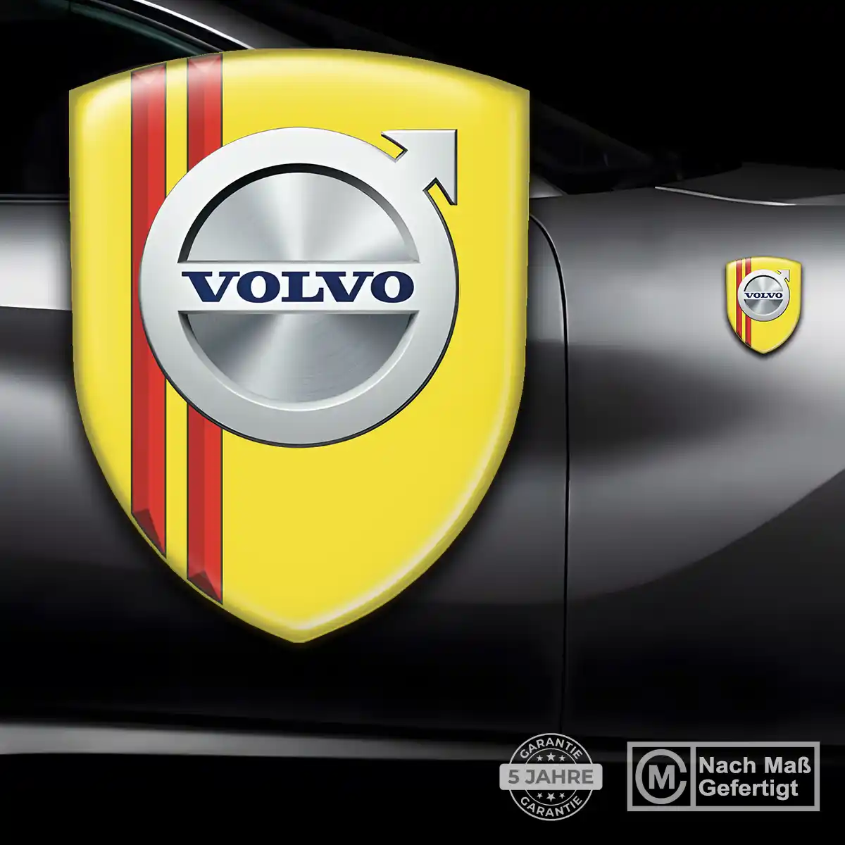 Volvo Emblem Aufkleber Wappen Modernes Design