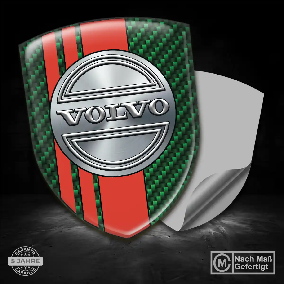 Volvo Emblem Aufkleber Wappen Premium-Edition