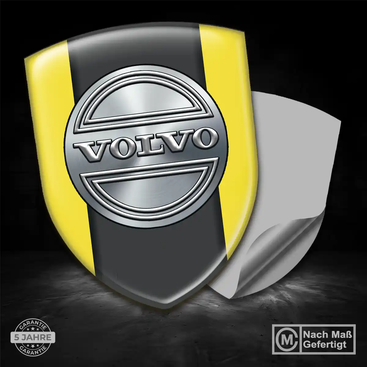 Volvo Emblem Aufkleber Wappen Stilvolles Design
